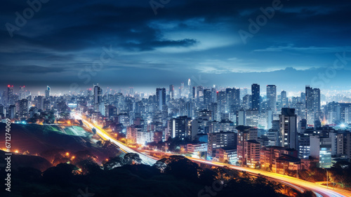 view of the city of bangkok, thailand