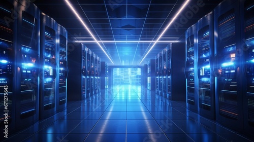 Tech Hub: A Glimpse Inside a High-Tech Server Room