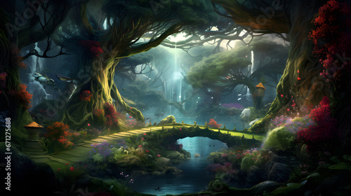 Fairytale Magical Forest © toomi123