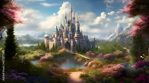 fairy tale castle