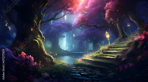 Fairytale Magical forest
