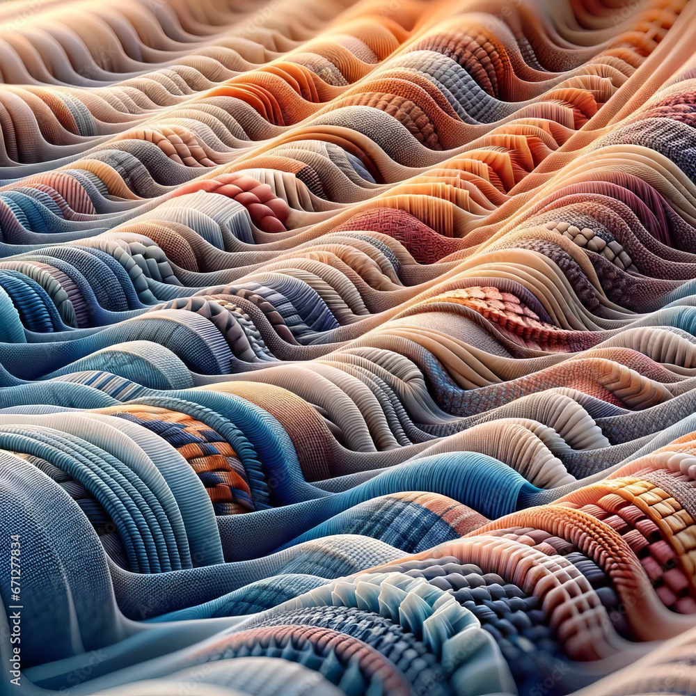 Fototapeta premium Warm texture and fabric