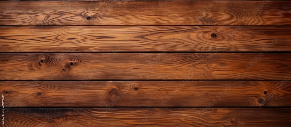 A picture showcasing the material texture of a sophisticated brown wood surface A picture showcasing the material texture of a sophisticated brown wood surface