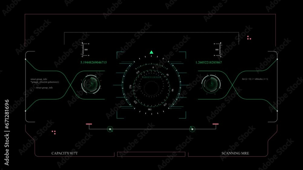 Target Circle 2D HUD (Heads-Up Display) Design Animation - Futuristic Loading Pending Screen Interface, Gaming or Drone Footage Overlay in 4K Target Circle 2D HUD (Heads-Up Display) Design Animation - Futuristic Loading Pending Screen Interface, Gaming or Drone Footage Overlay in 4K