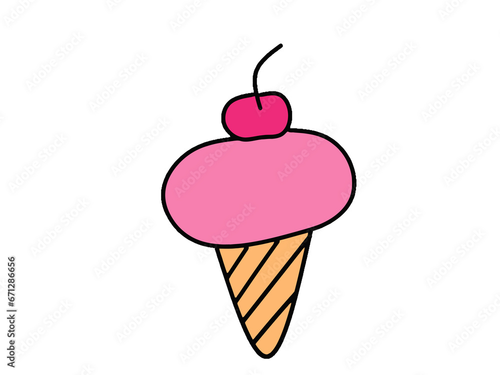 ice cream cone icon over white background vector illustration ice cream cone icon over white background vector illustration