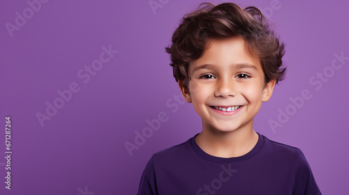 Portrait of a smiling boy