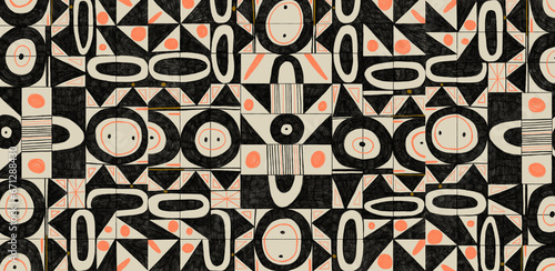 Neo-primitive design of seamless and geometric patterns