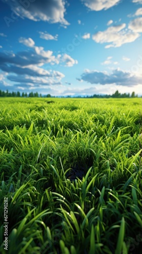 Green field landscpe UHD wallpaper