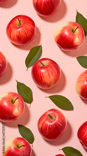 colorful apple background