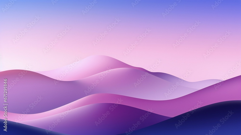 abstract background with waves in pink and blue