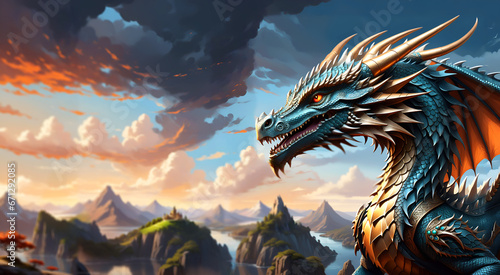Epic Dragon Wallpaper sky dragon