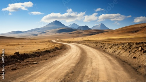 Long and winding road going from left UHD wallpaper