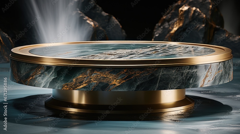Obraz premium Marble top coffee UHD wallpaper