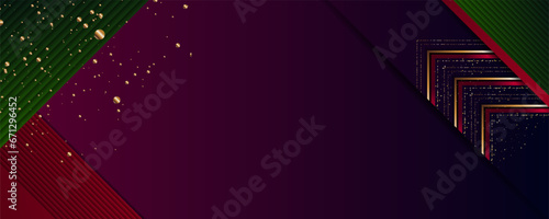 Wallpaper Mural New Festive Night Christmas 2024 2025 gold design green red background abstract shiny color golden with lines and glitter sparkles Torontodigital.ca