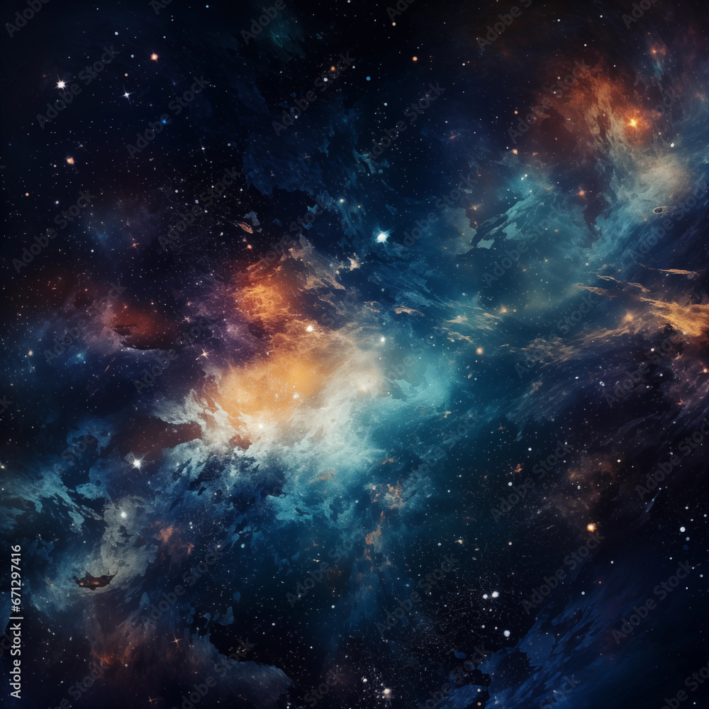 illustration of galaxy with stars and space dust in the universe illustration of galaxy with stars and space dust in the universe