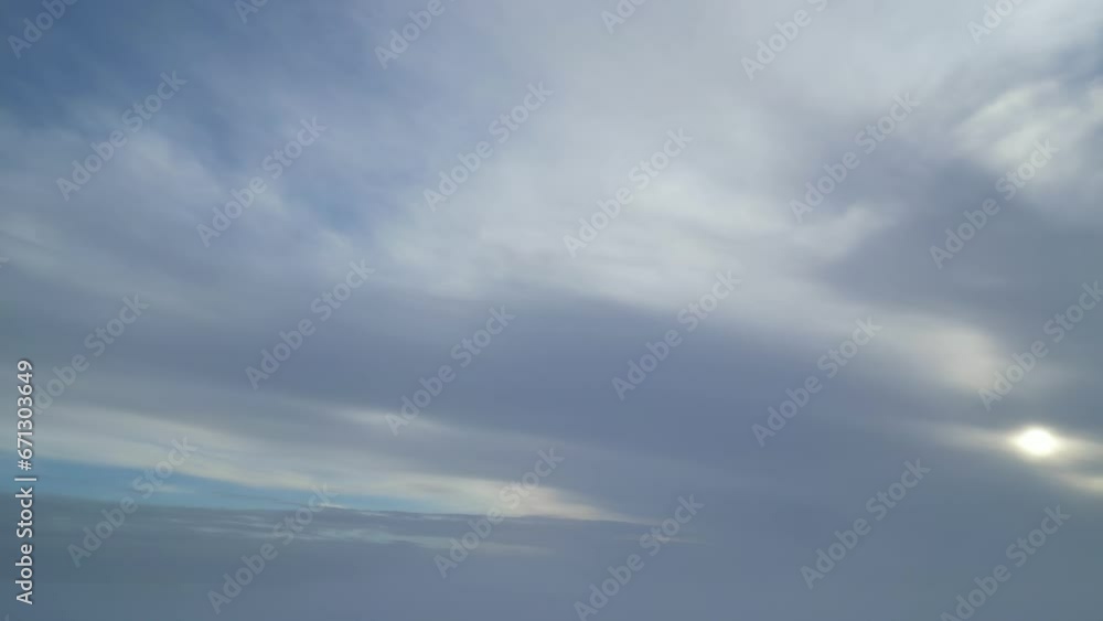 Most Beautiful View of Winter Sky and Clouds over England Great Britain Most Beautiful View of Winter Sky and Clouds over England Great Britain