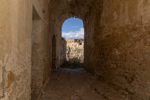 Craco   ghost town in italy