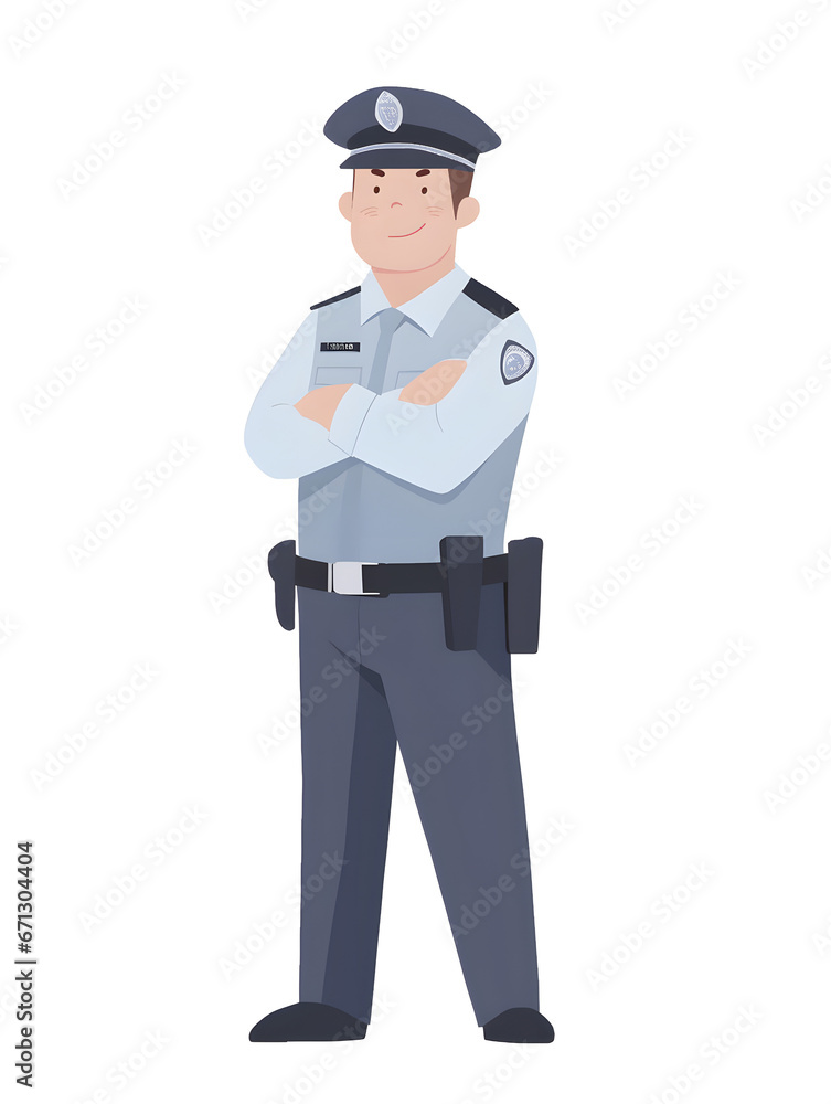 police character, Generative AI, 