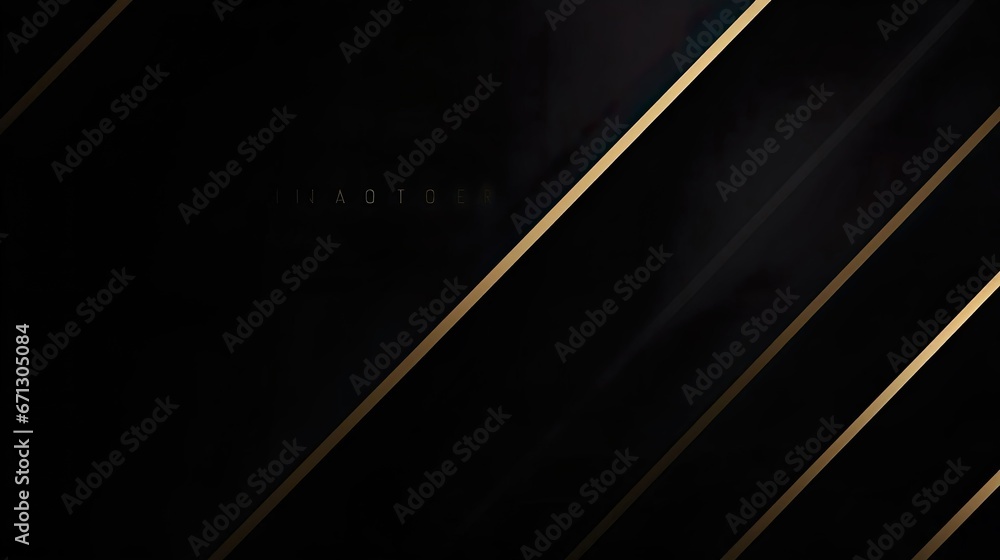 Abstract elegant black background with shiny gold ge Abstract elegant black background with shiny gold ge
