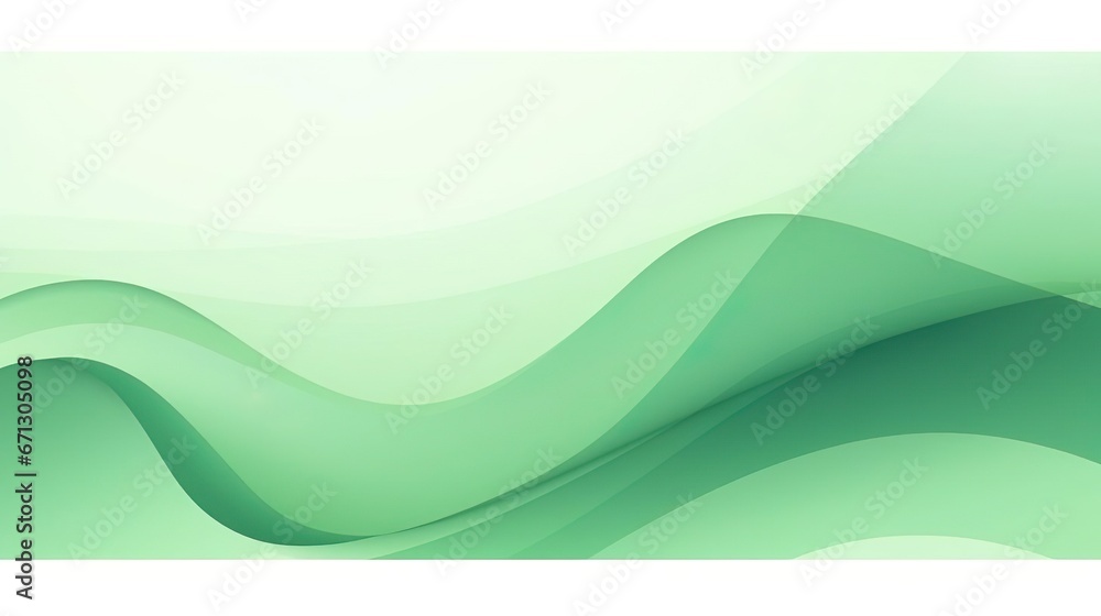 Abstract green banner background fluid shapes and l Abstract green banner background fluid shapes and l