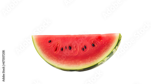 Watermelon on transparent background