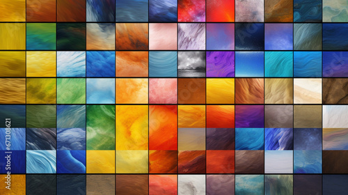 Fond graphique d'images multicolores, ombre et lumière. Arrière-plan pour conception et création graphique, bannière. © FlyStun