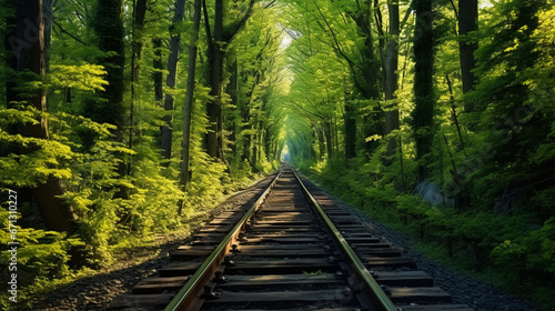 footpath in the forest