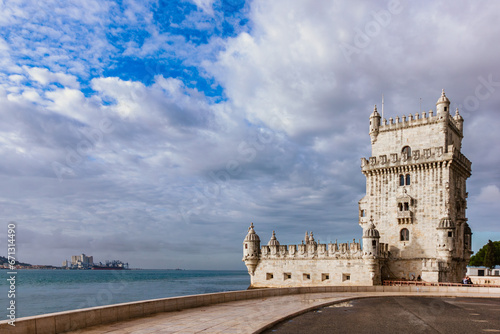 View of Torre de Belem   Belem Tower  