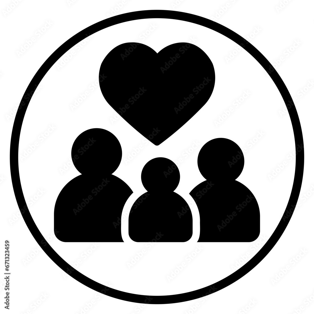 family glyph icon family glyph icon