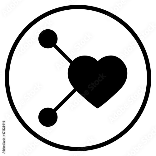 emotional glyph icon