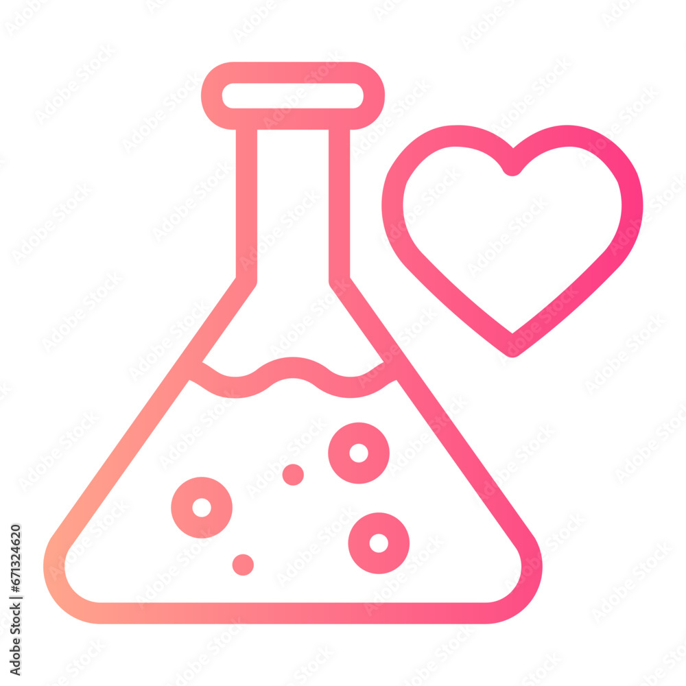 love potion gradient icon