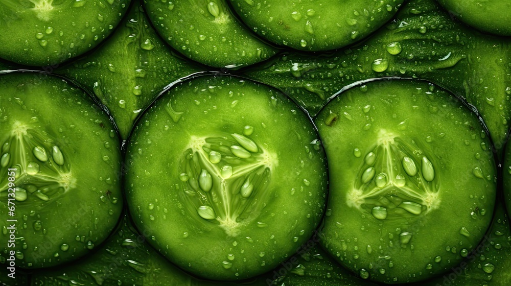 Tranquil Cucumber Texture Background Inspiring Relaxation and Balance Tranquil Cucumber Texture Background Inspiring Relaxation and Balance