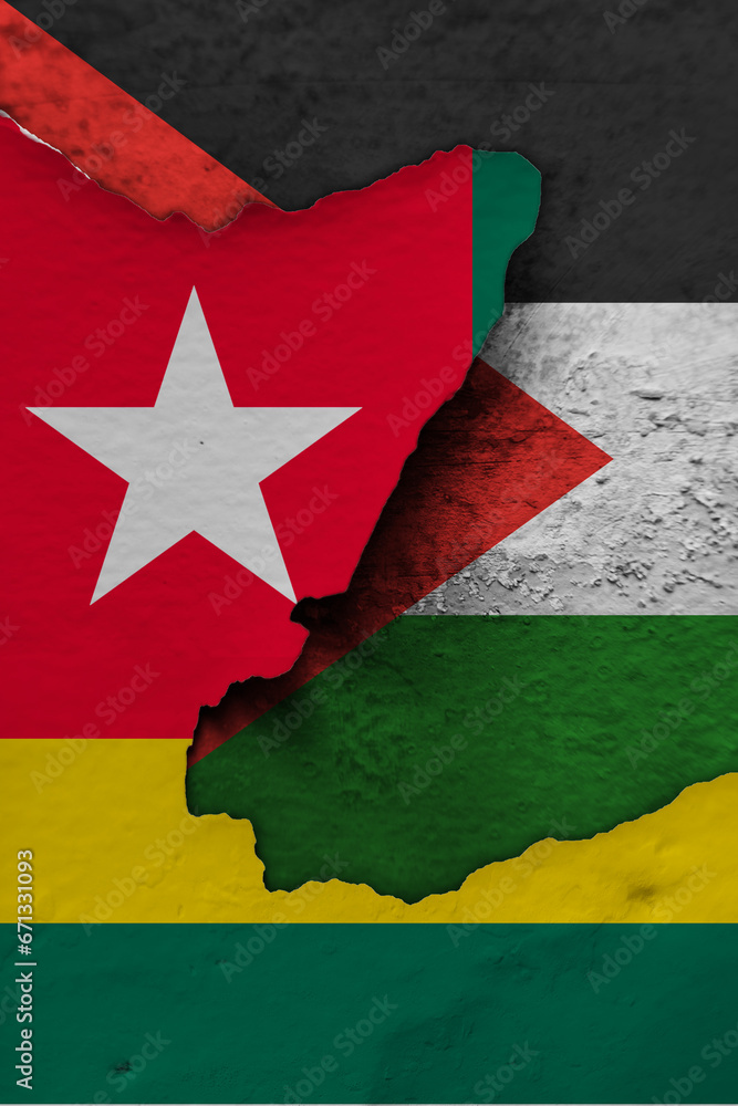 Relations between togo and palestine.