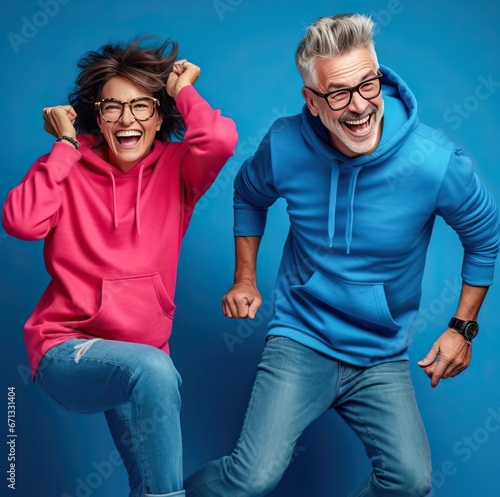 active mature couple in bri...