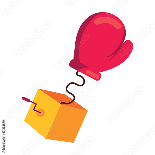 prank box fools day design