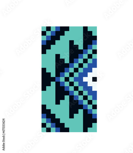 south africa beadwork illustration