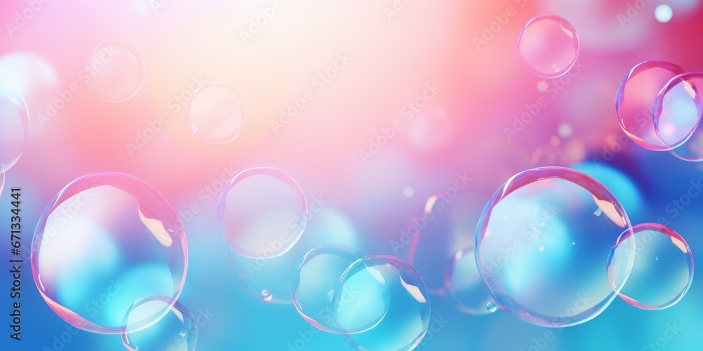 Abstract illustration of bubbles floating in liquid. Abstract illustration of bubbles floating in liquid.
