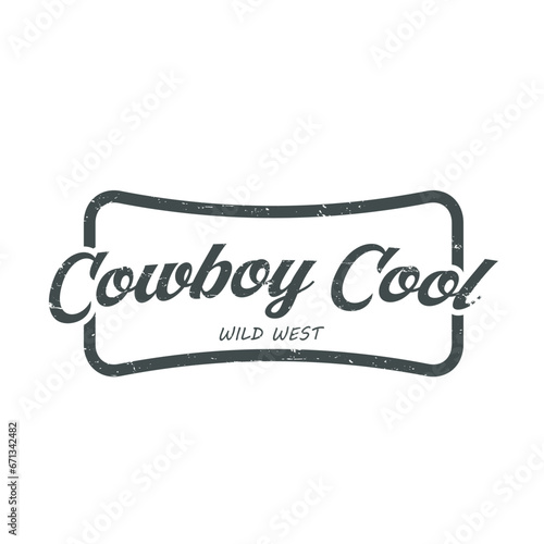 Rodeo Cowboy Western t shirt design. Arizona rodeo cowboy chaos vintage hand drawn illustration t shirt design. vintage hat and boot illustration, apparel, t shirt design, western, USA t shirt design photo