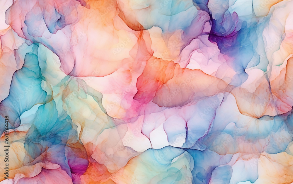 Watercolor texture pattern background,created with Generative AI tecnology.