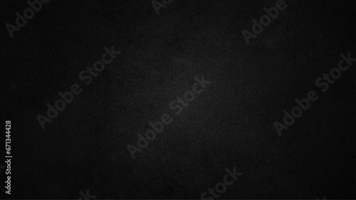 Grunge black watercolor background with dark gray cracks and wrinkled creases on old grainy paper in abstract painted vintage illustration