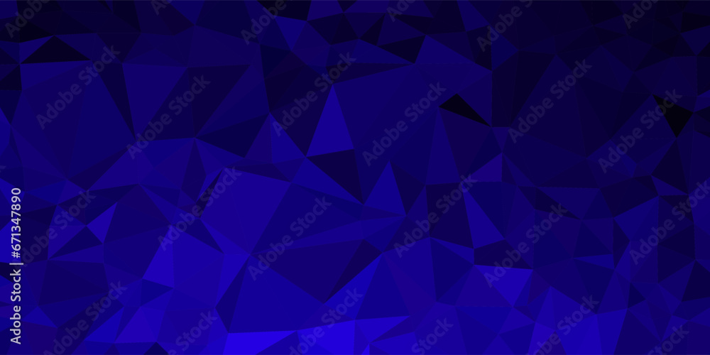 Obraz premium abstract modern triangles blue background