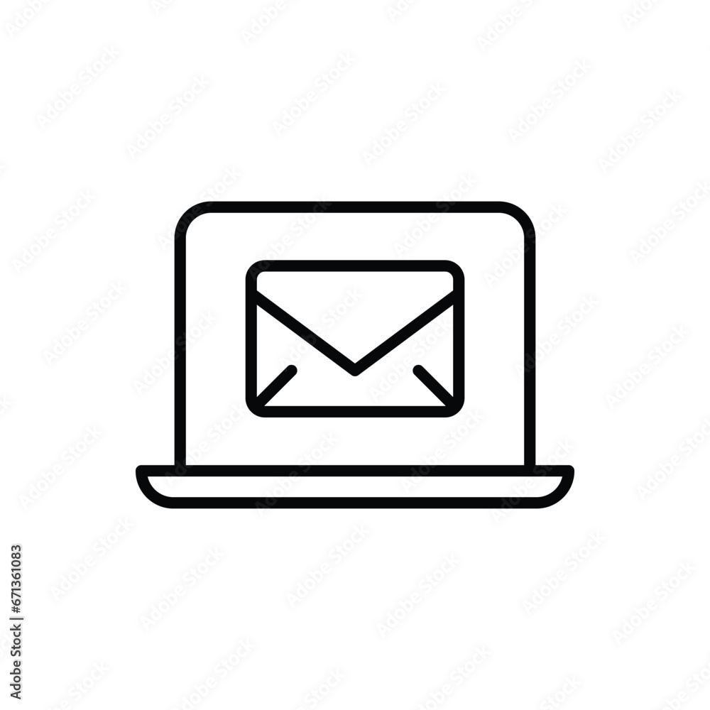 Email mail message vector icon Email mail message vector icon