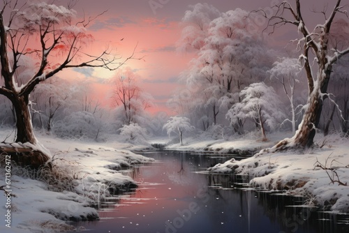 Winter Wonderland - Generative AI © Sidewaypics