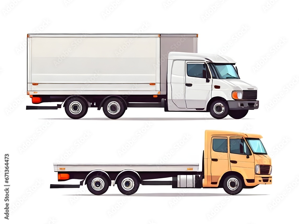 illustration of truck isolated on white background illustration of truck isolated on white background