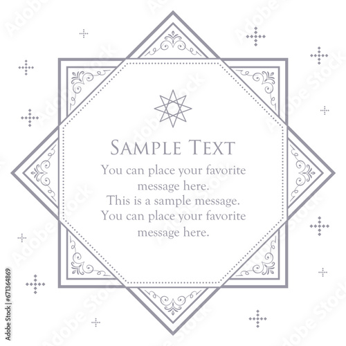 アンティークフレーム素材