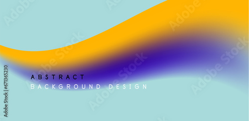 Abstract vector backdrop with fluid, geometric elements. Harmonious blend of form and color, evoking dynamic and captivating visual landscape for wallpaper, banner, background, landing page