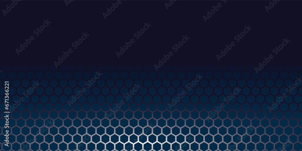 Abstract blue technology hexagonal background Abstract blue technology hexagonal background