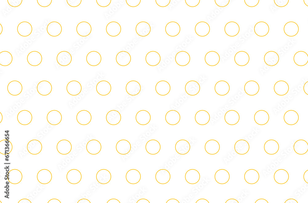 Digital png illustration of rows of yellow circles pattern on transparent background