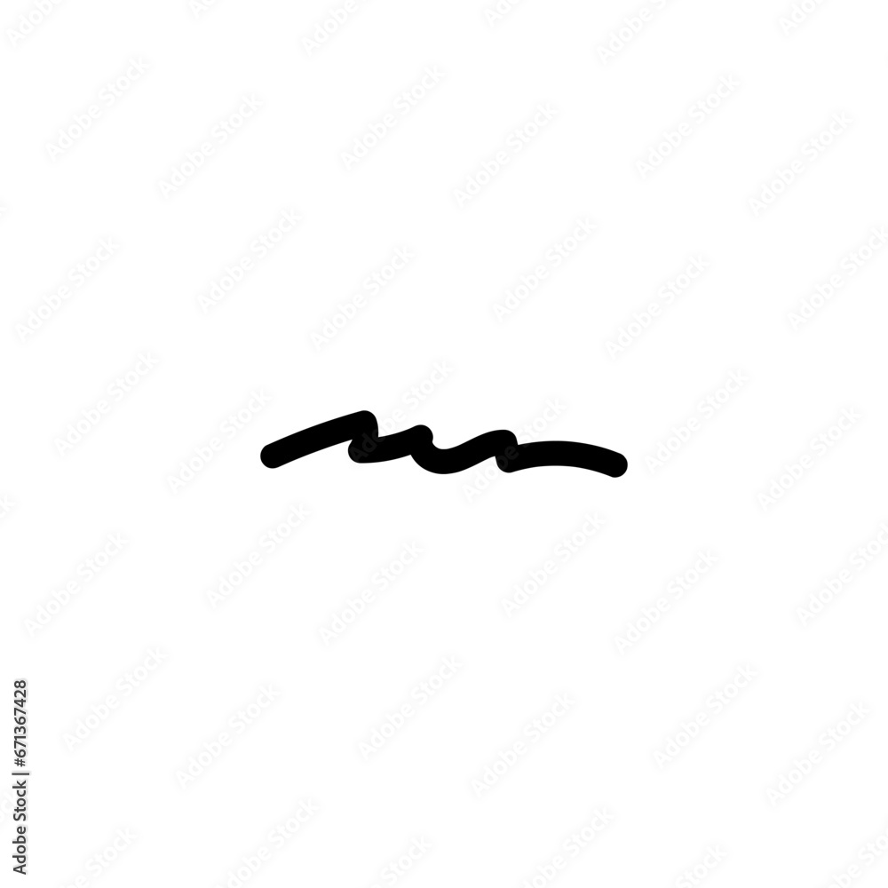 wave doodle line group for decoration wave doodle line group for decoration