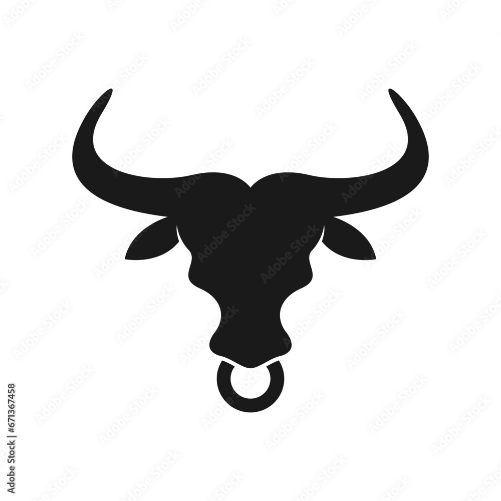 Buffalo logo design concept Buffalo logo design concept